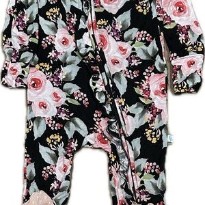 6-9 Posh Peanut Milana Ruffled Footie